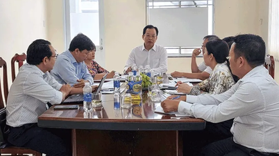 Phó Chủ tịch UBND thành phố Vương Quốc Nam làm việc với Sở Tài chính và Quỹ Bảo lãnh tín dụng cho doanh nghiệp nhỏ và vừa