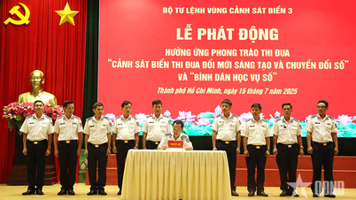 Bộ tư lệnh Vùng Cảnh sát biển 3 phát động thi đua đổi mới sáng tạo và chuyển đổi số