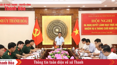 Đảng ủy Quân sự tỉnh quyết tâm lãnh đạo thực hiện thắng lợi nhiệm vụ 6 tháng cuối năm 2025