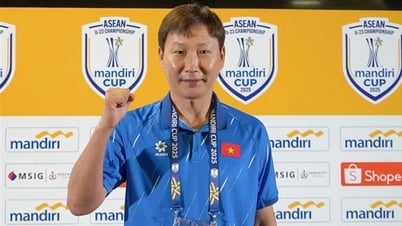Quel est l'objectif de l'entraîneur Kim Sang Sik lors du tournoi U23 d'Asie du Sud-Est 2025 ?