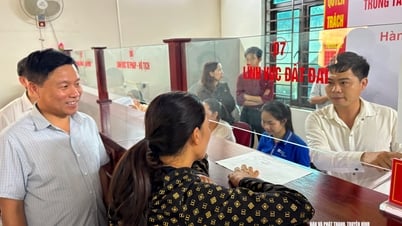 Phó Chủ tịch UBND tỉnh Hoàng Phú Hiền kiểm tra vận hành chính quyền địa phương 2 cấp tại các xã