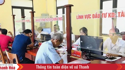 Trung tâm Phục vụ hành chính công xã Vĩnh Lộc hoạt động thông suốt