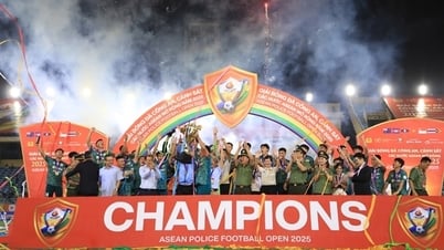 Đội CAND Việt Nam II vô địch Giải bóng đá Công an, Cảnh sát các nước ASEAN mở rộng 2025