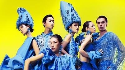 Á hậu Quỳnh Anh hóa 'nàng thơ' lạ lẫm bên dàn mẫu trẻ đẹp