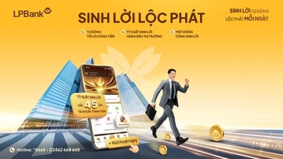 Sinh lời Lộc Phát 2.0: Tài khoản thanh toán 'đẻ lãi' 4,5%/năm
