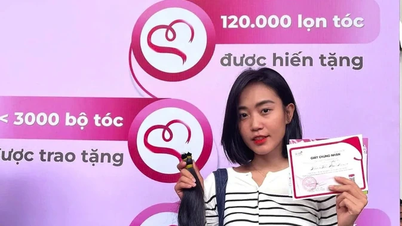 Mái tóc trao đi, yêu thương ở lại