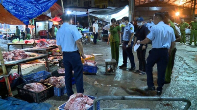 Kiểm soát an toàn thực phẩm tại các chợ