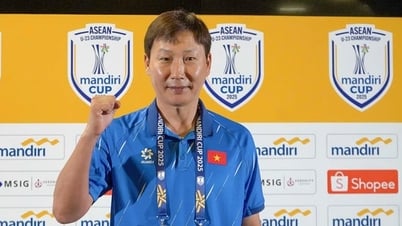 HLV Kim Sang Sik đặt mục tiêu cho U23 Việt Nam vô địch U23 Đông Nam Á