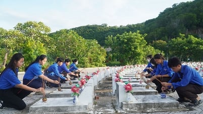 Nhiều hoạt động tri ân của tuổi trẻ vùng biên