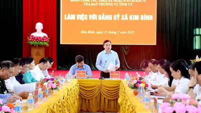 Phó Bí thư Tỉnh ủy Ma Thế Hồng làm việc với các xã Kim Bình, Tri Phú