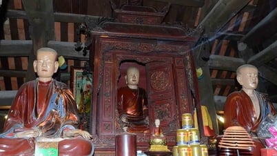Độc lạ Bảo vật quốc gia: Bộ tượng Tam tổ Trúc Lâm chùa Vĩnh Nghiêm