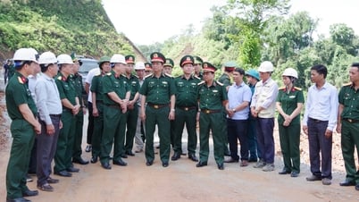 Kiểm tra tiến độ thi công dự án đường 74