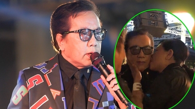 Vợ Elvis Phương túc trực dưới khán đài, ân cần chăm sóc chồng U.80