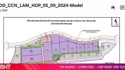 Hà Tĩnh có thêm một cụm công nghiệp rộng hơn 30 ha