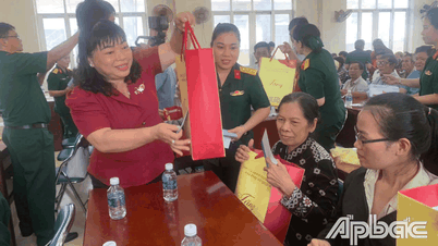 Chủ tịch Hội LHPN tỉnh Đồng Tháp tham gia hoạt động tri ân nhân kỷ niệm 78 năm Ngày Thương binh - Liệt sĩ tại xã Long Hưng