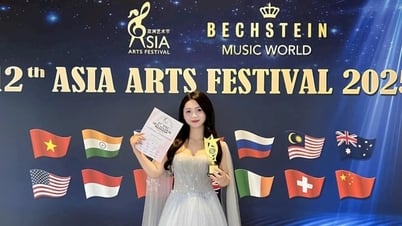 Giọng ca opera Nguyễn Thanh Chúc giành Cúp Vàng Asia Artist Festival 2025
