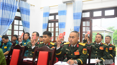 Đảng bộ Ban chỉ huy Phòng thủ khu vực 2 - Na Sang (Đảng bộ Quân sự tỉnh Điện Biên) Đại hội lần thứ I