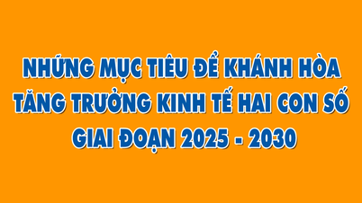 Những mục tiêu để Khánh Hòa tăng trưởng kinh tế hai con số giai đoạn 2025 - 2030
