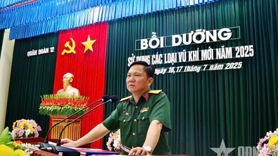 Quân đoàn 12 khai mạc bồi dưỡng sử dụng các loại vũ khí mới năm 2025