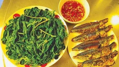 Nhớ đọt khoai mì luộc