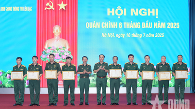 Binh chủng Thông tin liên lạc tổ chức Hội nghị Quân chính 6 tháng đầu năm 2025