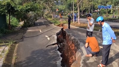 Hơn 71 tỷ đồng sửa chữa sụt lún đường Hồ Chí Minh