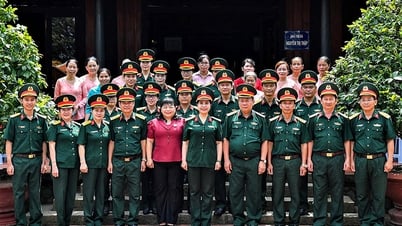 Ban Phụ nữ Quân đội tổ chức các hoạt động tri ân tại tỉnh Đồng Tháp