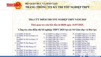 [Video] Chính thức công bố điểm thi tốt nghiệp THPT 2025
