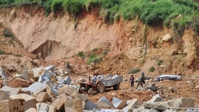 Xã Đinh Trang Thượng xử lý nghiêm hầm khai thác đá không phép