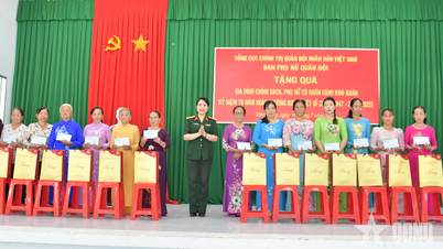 Ban Phụ nữ Quân đội tri ân các nữ lãnh đạo cách mạng, chăm lo gia đình chính sách