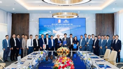 Tập đoàn Hòa Phát ký kết thỏa thuận hợp tác với Đại học Bách khoa Hà Nội