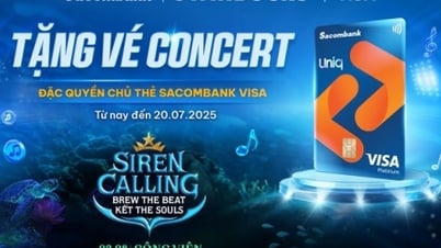 Ouvrez votre carte Visa Sacombank et obtenez des billets pour Siren Calling