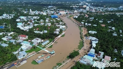 Đồng Tháp: Đẩy nhanh tiến độ Dự án Đường giao thông hai bên bờ sông Bảo Định