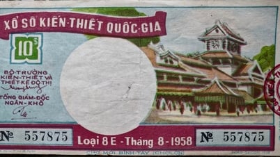 Độc lạ những tờ vé số kiến thiết xưa
