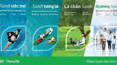 “Chọn xanh cho khỏe” với loạt sản phẩm bảo hiểm mới từ Manulife