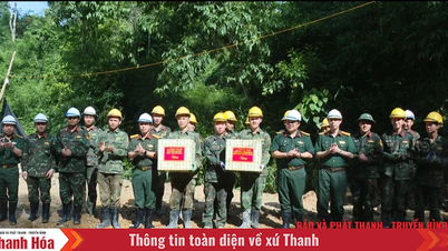 Chỉ huy trưởng Bộ CHQS tỉnh thăm, động viên lực lượng xây dựng công trình quốc phòng