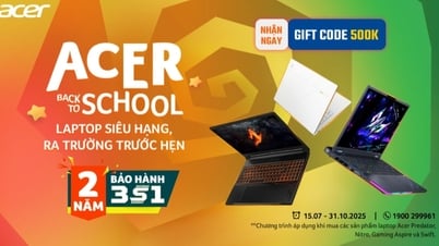 Acer Việt Nam ra mắt chương trình ưu đãi Back To School 2025