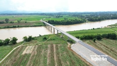 Tin vui cho người dân đôi bờ sông Lam: Vướng mắc được giải quyết, cầu Đò Cung sắp thông xe chính thức