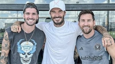 Messi đón De Paul đến Inter Miami, rủ luôn Xavi thay Mascherano