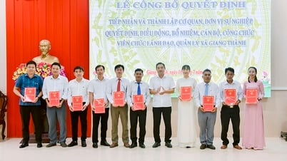 Thành lập Trung tâm cung ứng dịch vụ sự nghiệp công cơ bản xã Giang Thành