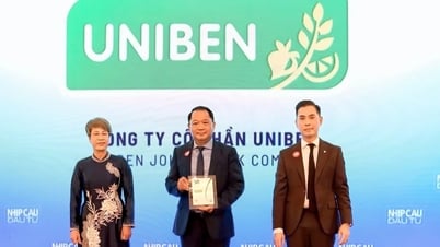 Uniben được vinh danh tại “Top 50 doanh nghiệp phát triển bền vững 2025”