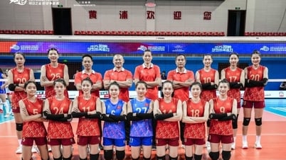 Đội tuyển bóng chuyền nữ Việt Nam vào bán kết giải quốc tế Thượng Hải