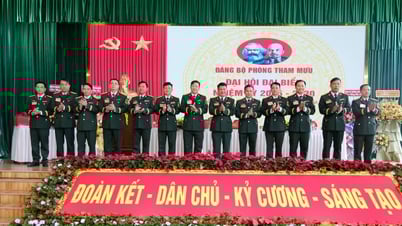 Đại hội Đảng bộ Phòng Tham mưu, nhiệm kỳ 2025 - 2030