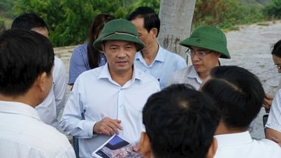 Phó Chủ tịch UBND tỉnh Lê Trọng Yên thực địa quỹ đất hai bên đường ĐT.706B