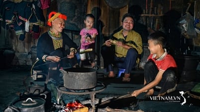 Hạnh phúc quây quần bên bếp lửa