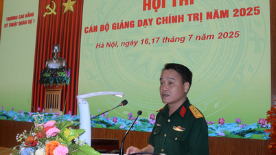 Trường Cao đẳng Kỹ thuật Quân sự 1 thi cán bộ giảng dạy chính trị năm 2025