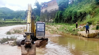 Tìm thấy nạn nhân bị nước lũ cuốn trôi tại xã Đức Nhàn