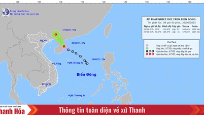 Áp thấp nhiệt đới di chuyển, khả năng mạnh lên thành bão