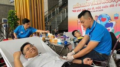 Gần 140 đơn vị máu được tiếp nhận tại Ngày hội hiến máu tình nguyện