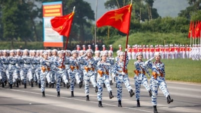 Mãn nhãn hình ảnh hơn 15.000 chiến sĩ công an, quân đội hợp luyện diễu binh